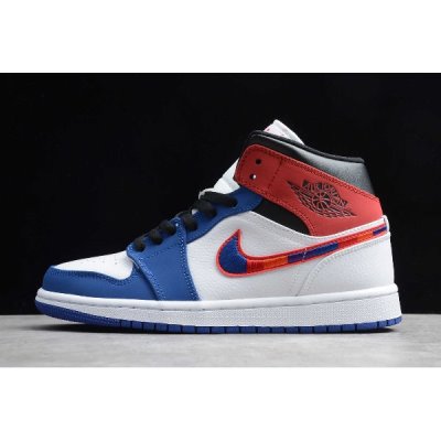 Nike Air Jordan 1 Mid Renkli Basketbol Ayakkabısı Türkiye - 37RCLRJP